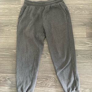 Heather Grey Puma Sweat Pants